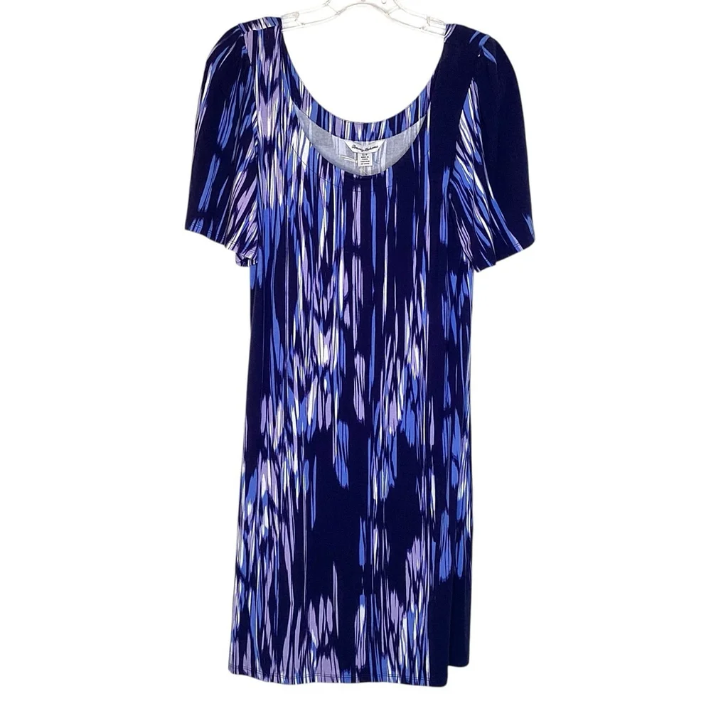 Tommy Bahama Dress Sz S Blue Purple Under The Si Beach Vacation Coastal‎ NWT